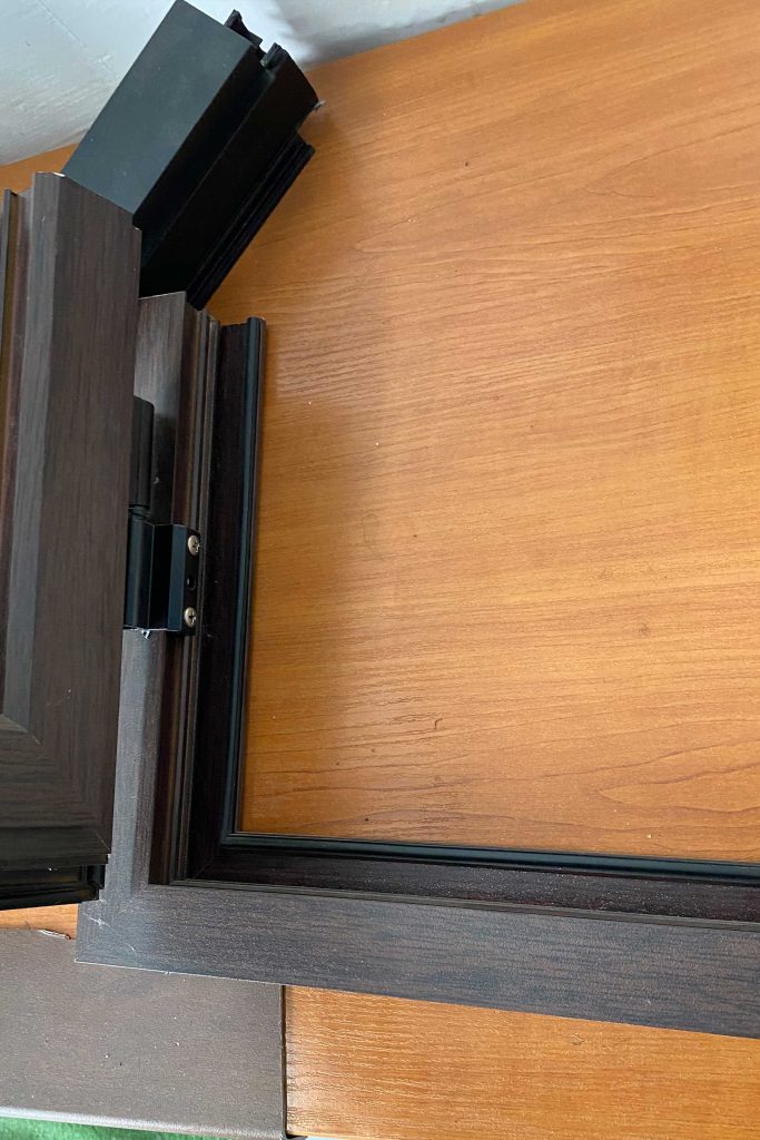 PROFIL TAMPLARIE ALUMINIU TB055 CU BARIERA TERMICA